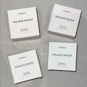 4 Byredo Mojave Ghost Soap Bundle Lot